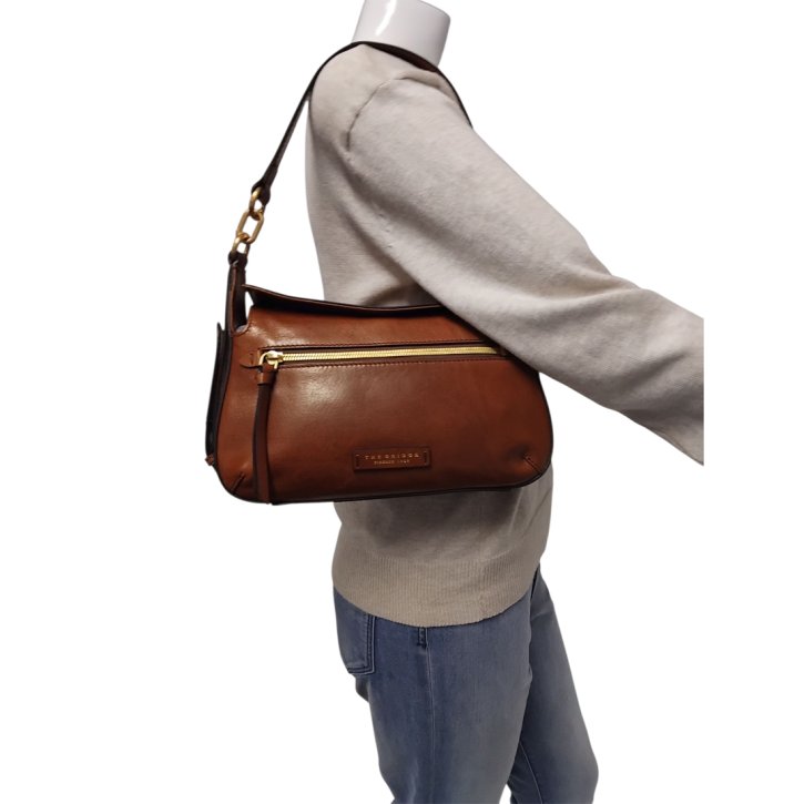 the bridge Shoulder Bag marrone